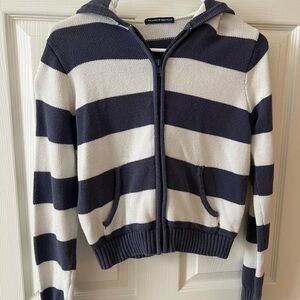 Brandy Melville Striped Hoodie
